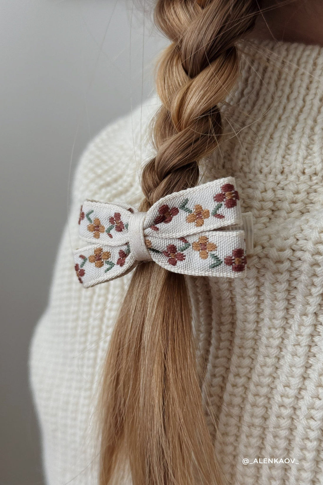 Camille Hair Clip Set - Auburn Golden Childrens Clip Set from Jamie Kay Australia