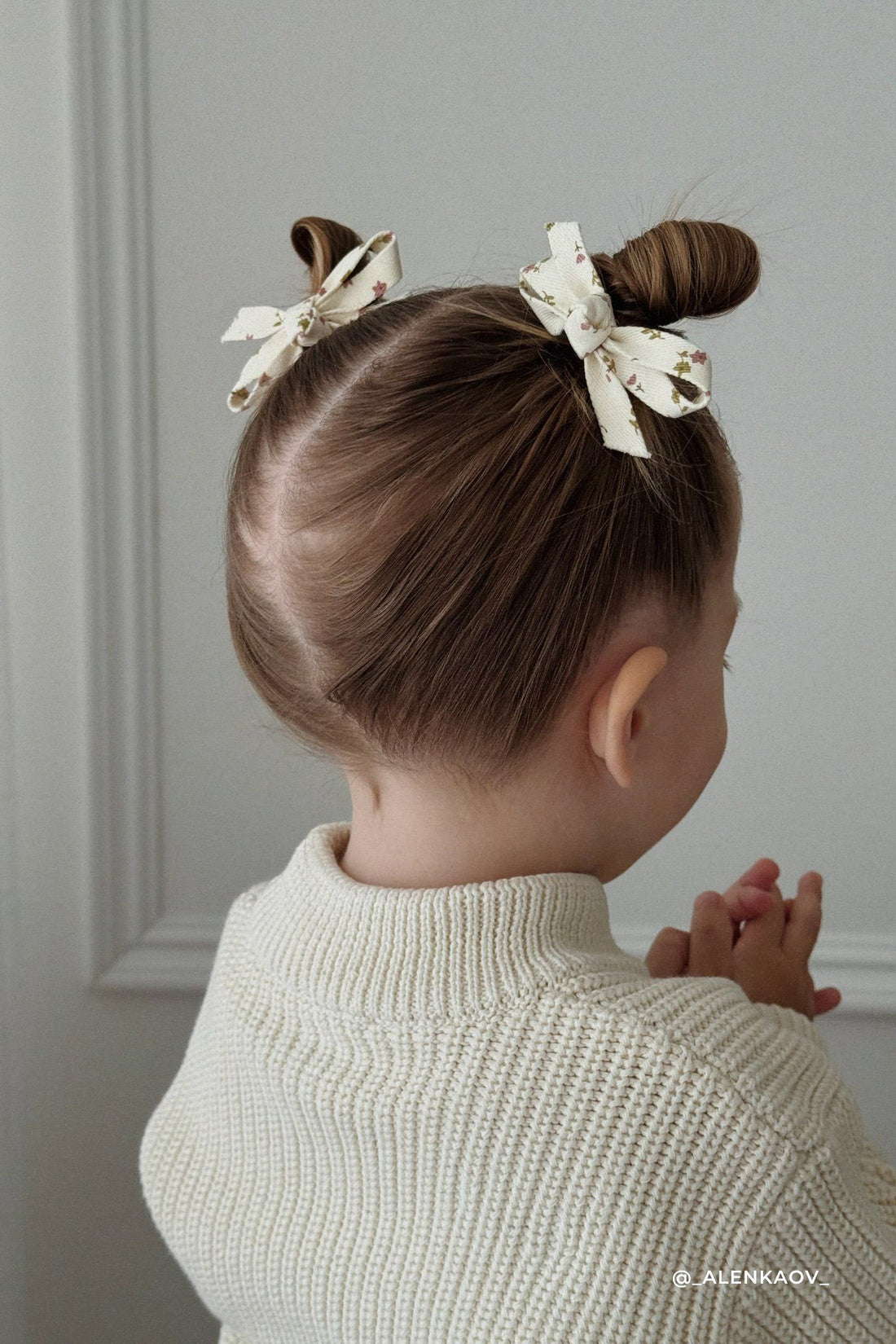Charlotte Hair Clip Set - Vanilla Pink Childrens Clip Set from Jamie Kay Australia