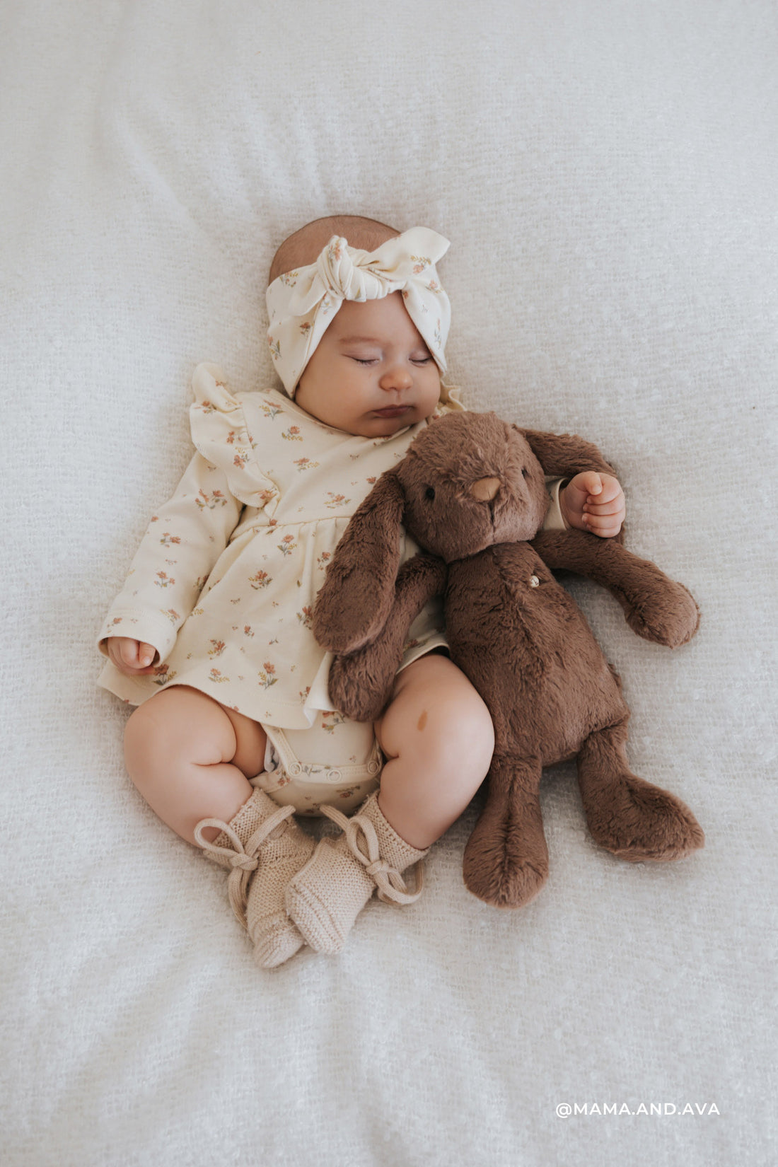 Snuggle Bunnies - Penelope The Bunny - Spice Childrens Toy from Jamie Kay Australia