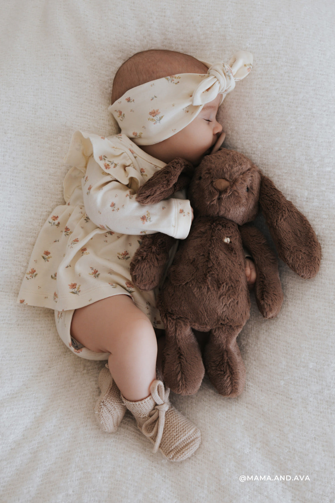Snuggle Bunnies - Penelope The Bunny - Spice Childrens Toy from Jamie Kay Australia