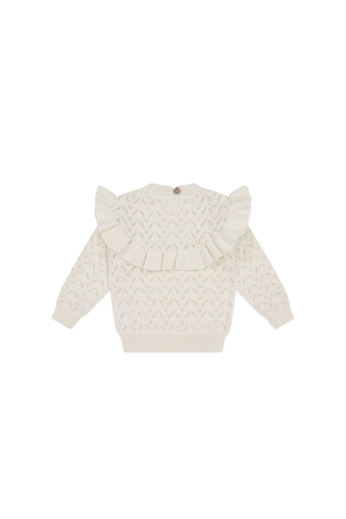 Beth Knit - Parchment Childrens Jumper from Jamie Kay Australia