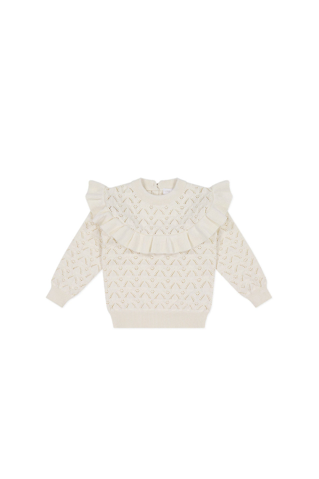 Beth Knit - Parchment Childrens Jumper from Jamie Kay Australia