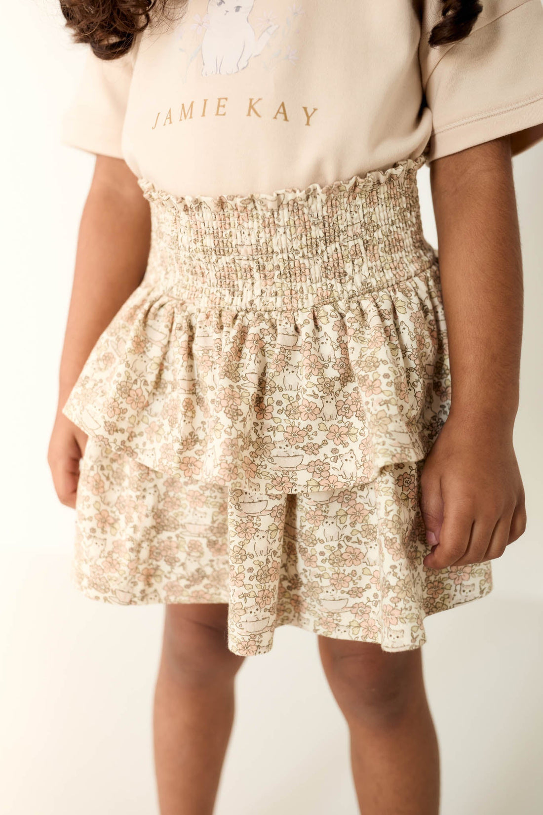 Organic Cotton Ruby Skirt - Kitty Chloe Childrens Skirt from Jamie Kay Australia