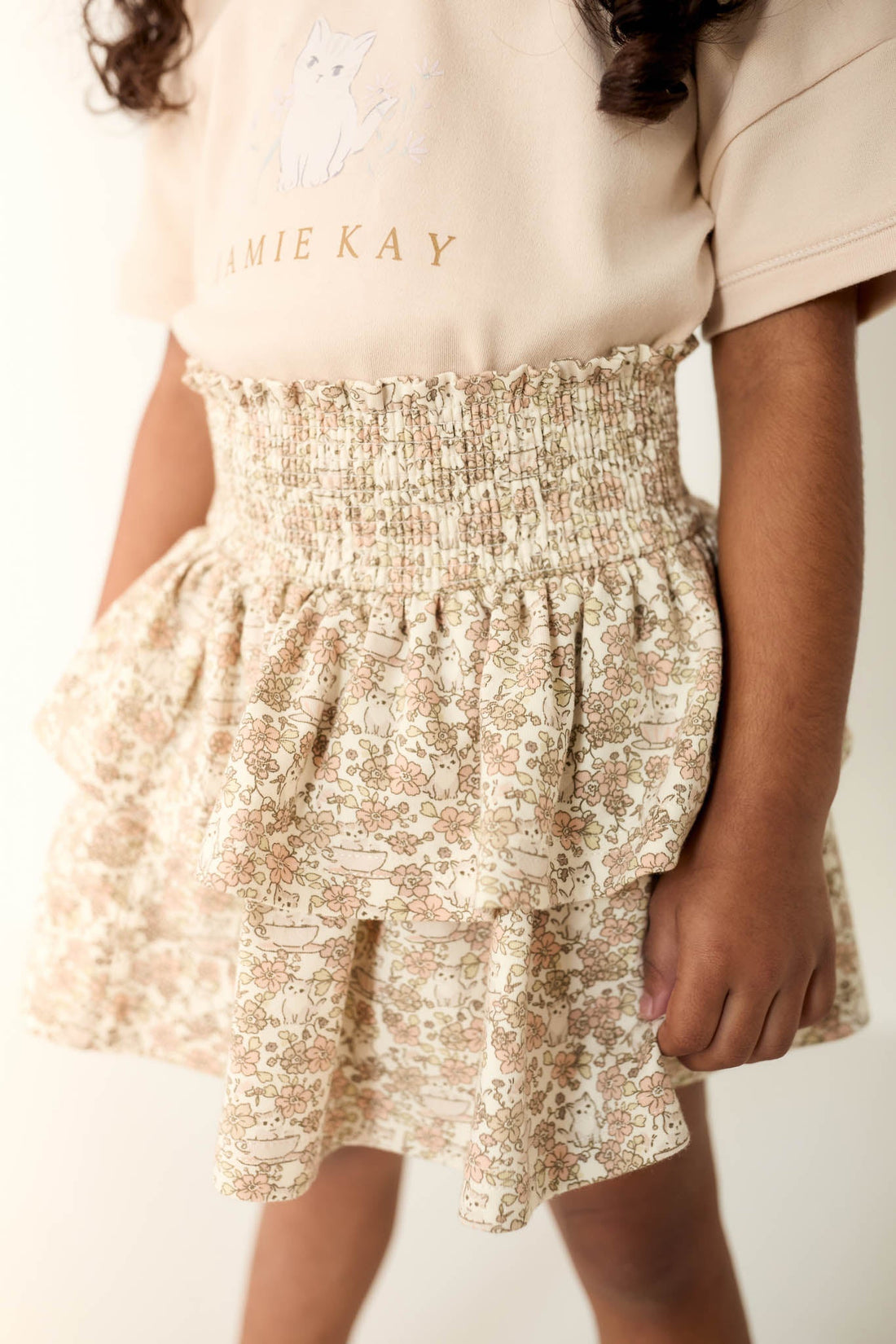 Organic Cotton Ruby Skirt - Kitty Chloe Childrens Skirt from Jamie Kay Australia