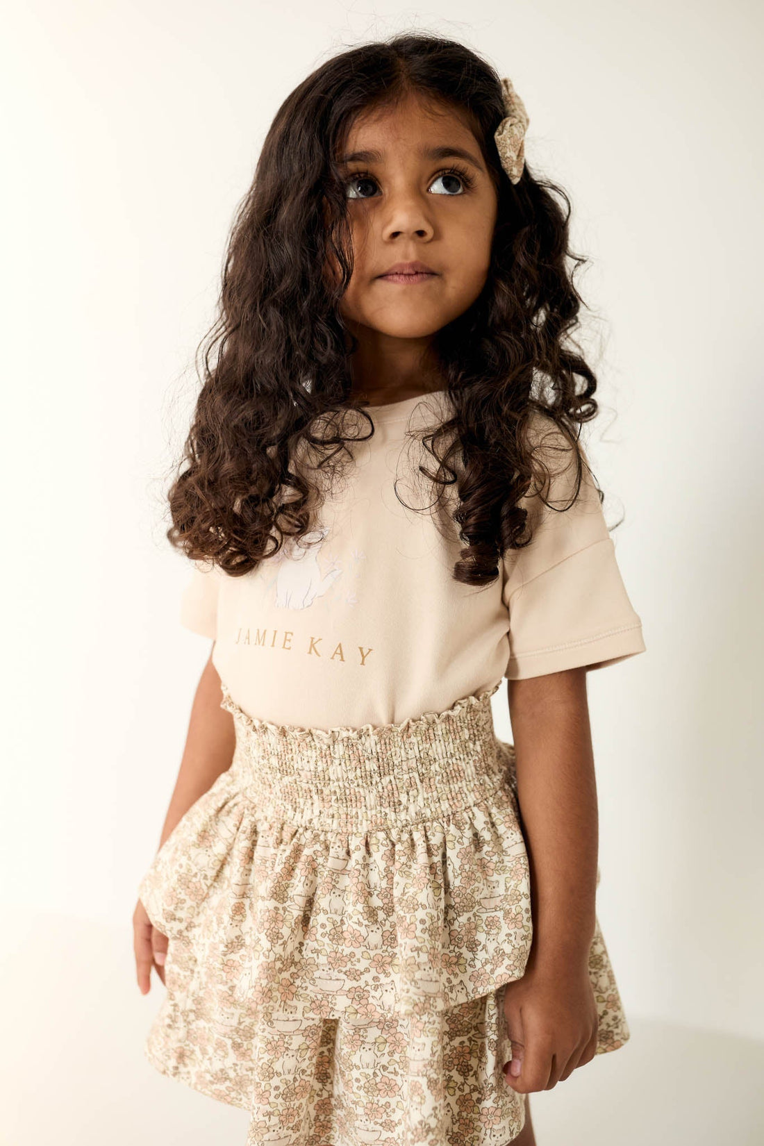 Organic Cotton Ruby Skirt - Kitty Chloe Childrens Skirt from Jamie Kay Australia