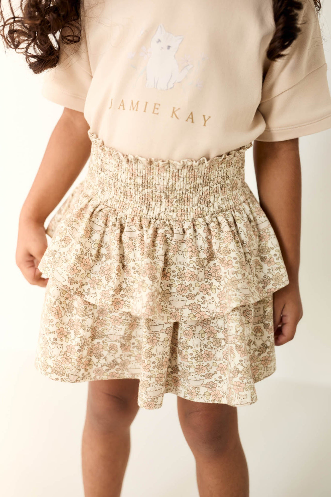 Organic Cotton Ruby Skirt - Kitty Chloe Childrens Skirt from Jamie Kay Australia
