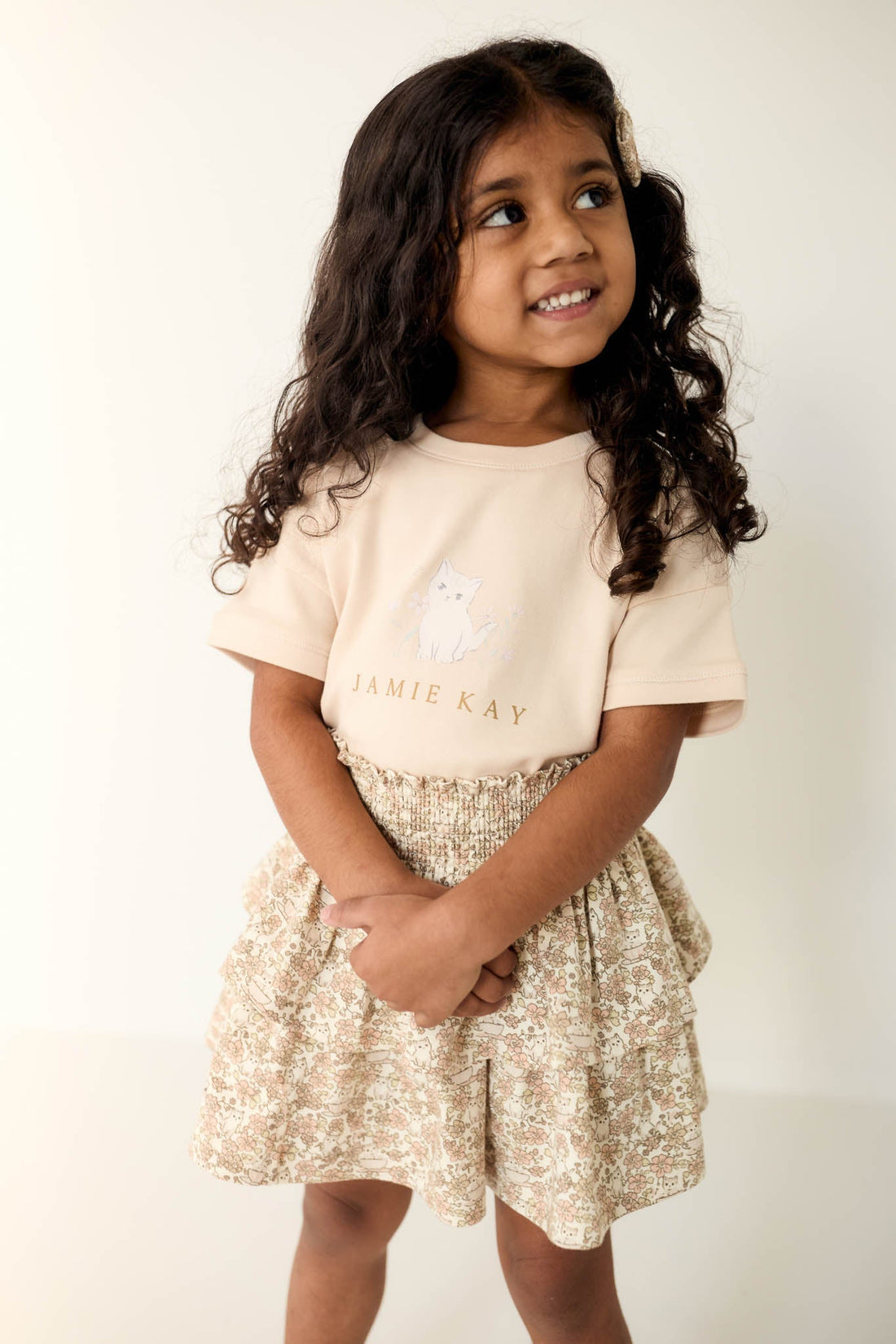 Organic Cotton Ruby Skirt - Kitty Chloe Childrens Skirt from Jamie Kay Australia