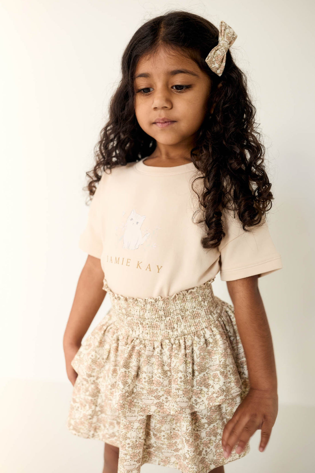 Organic Cotton Ruby Skirt - Kitty Chloe Childrens Skirt from Jamie Kay Australia