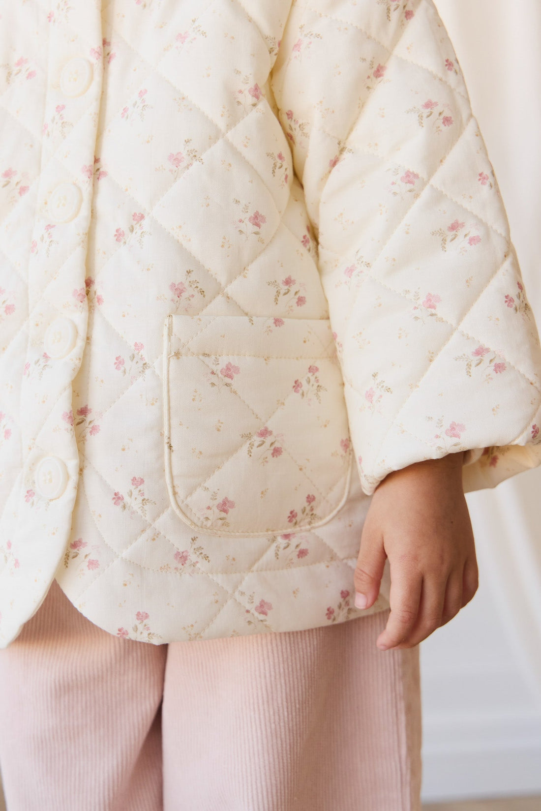 Colette Jacket - Thelma Parchment Childrens Jacket from Jamie Kay Australia