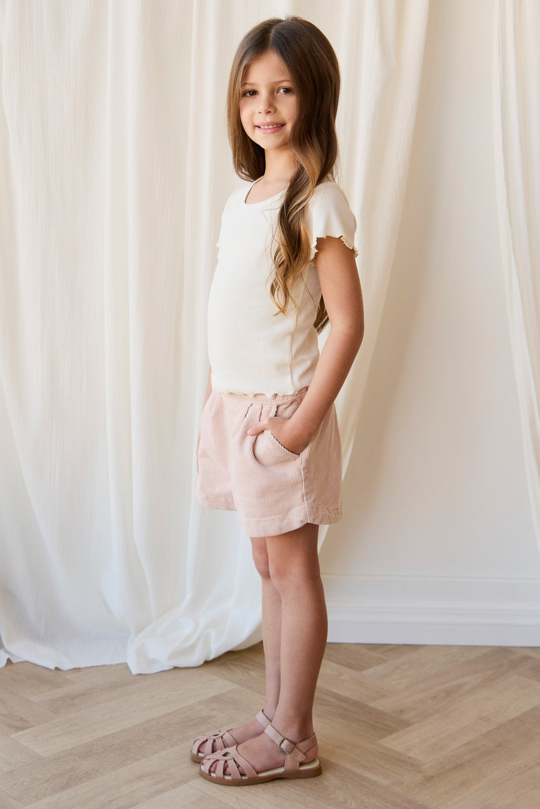 Jardine Short - Morganite Childrens Short from Jamie Kay Australia