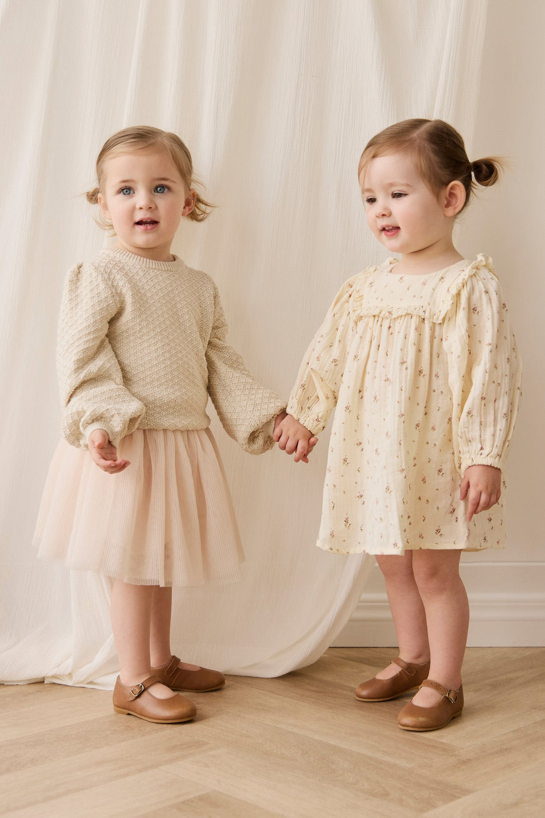 Harlow Jumper - Vanilla Childrens Top from Jamie Kay Australia