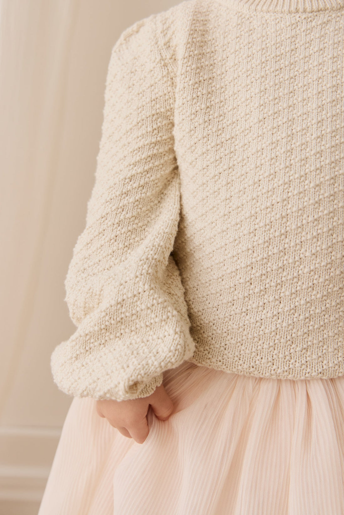 Harlow Jumper - Vanilla Childrens Top from Jamie Kay Australia