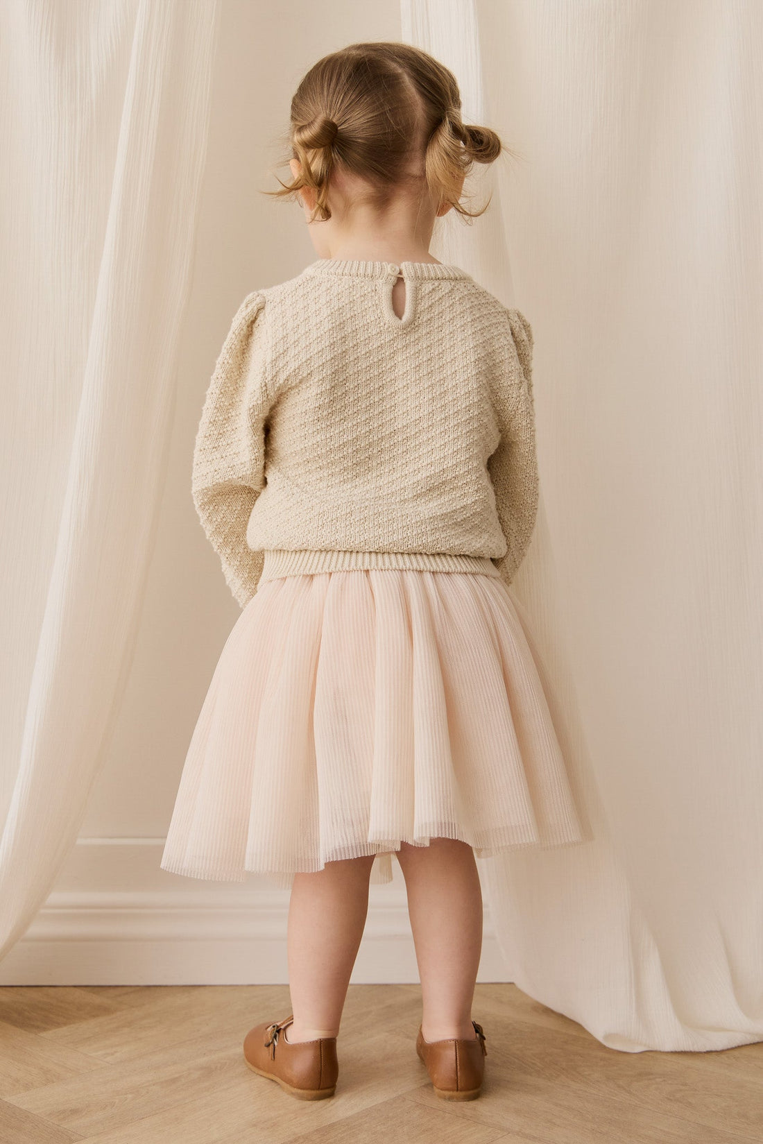 Harlow Jumper - Vanilla Childrens Top from Jamie Kay Australia
