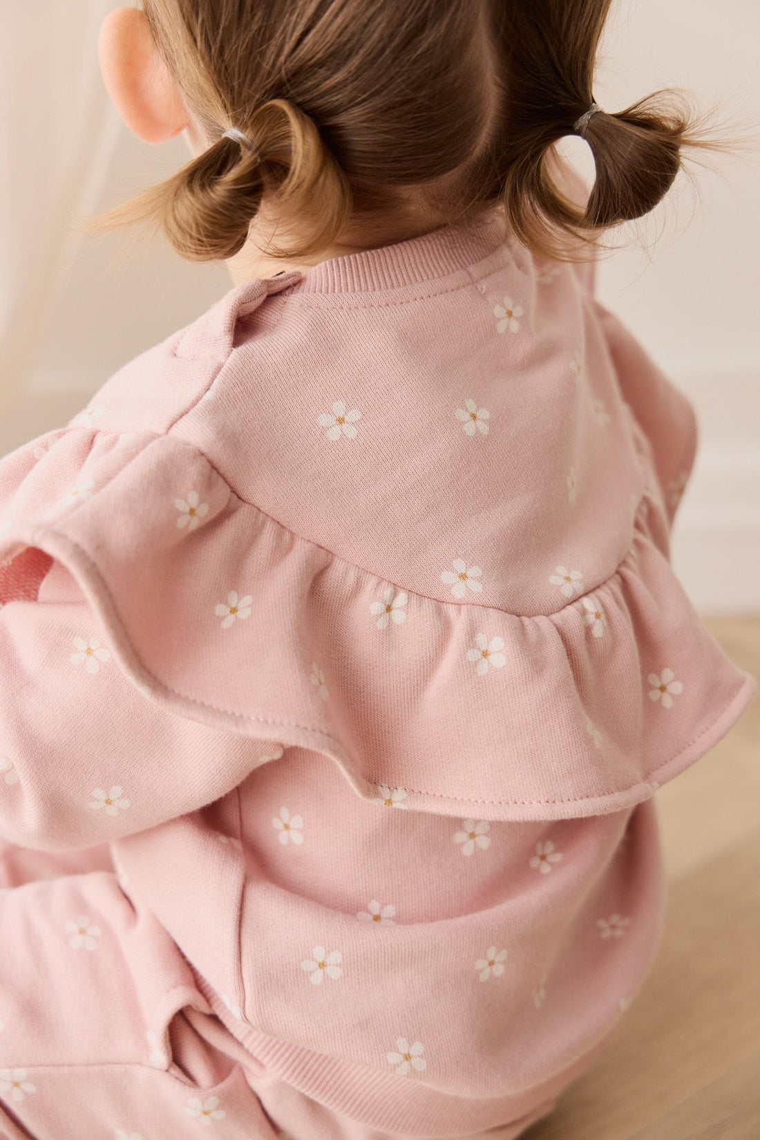 Organic Cotton Mckinley Sweatshirt - Josie Floral Childrens Top from Jamie Kay Australia