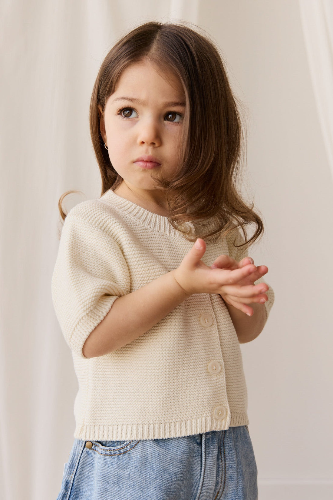 Fayette Top - Parchment Childrens Top from Jamie Kay Australia