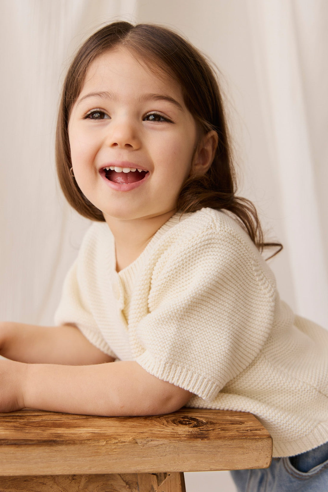 Fayette Top - Parchment Childrens Top from Jamie Kay Australia
