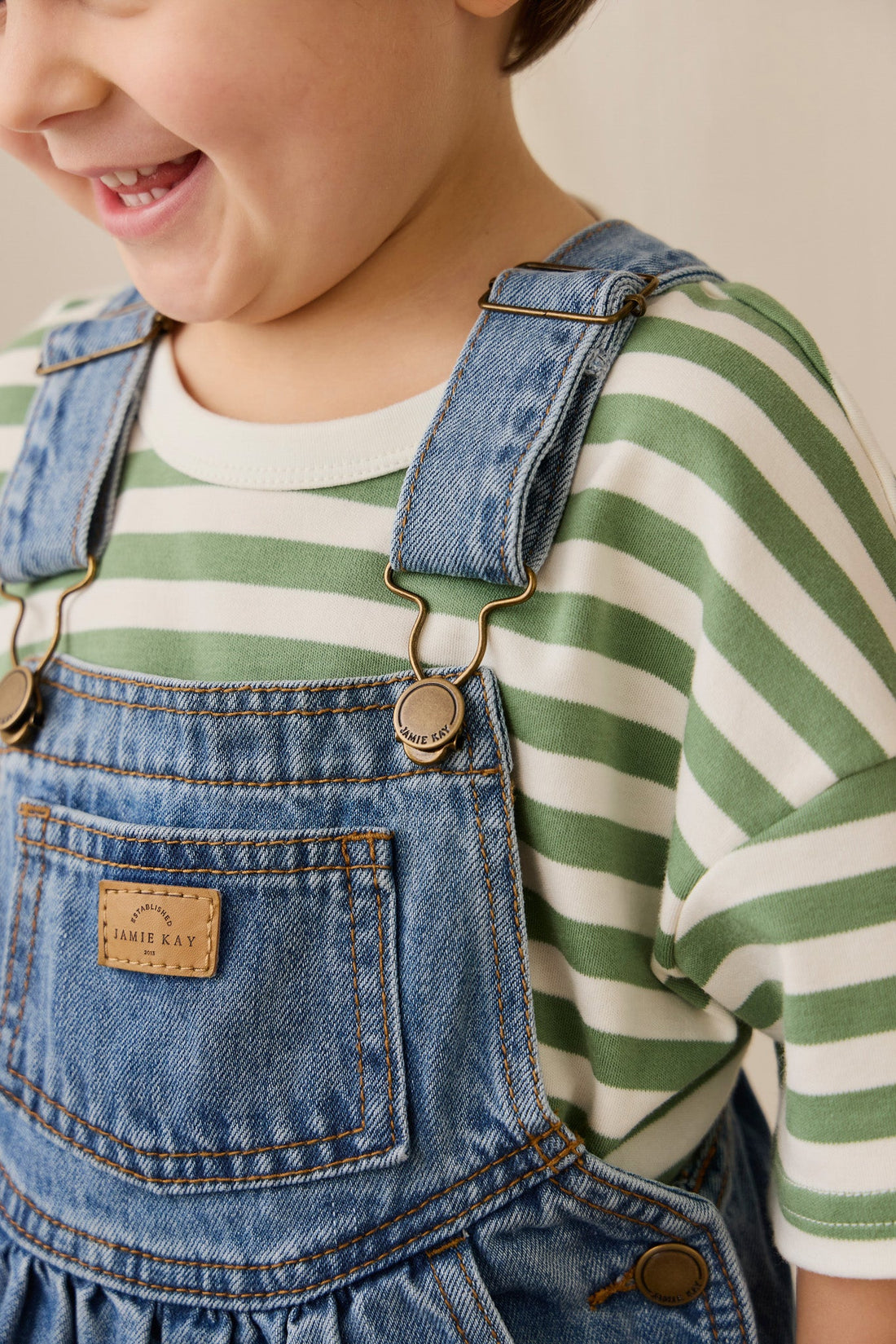 Cecil Overall - Vintage Denim Childrens Overall from Jamie Kay Australia