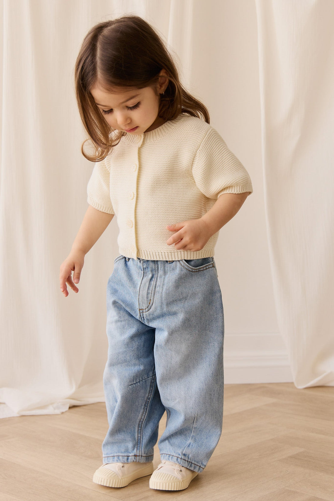 Fayette Top - Parchment Childrens Top from Jamie Kay Australia