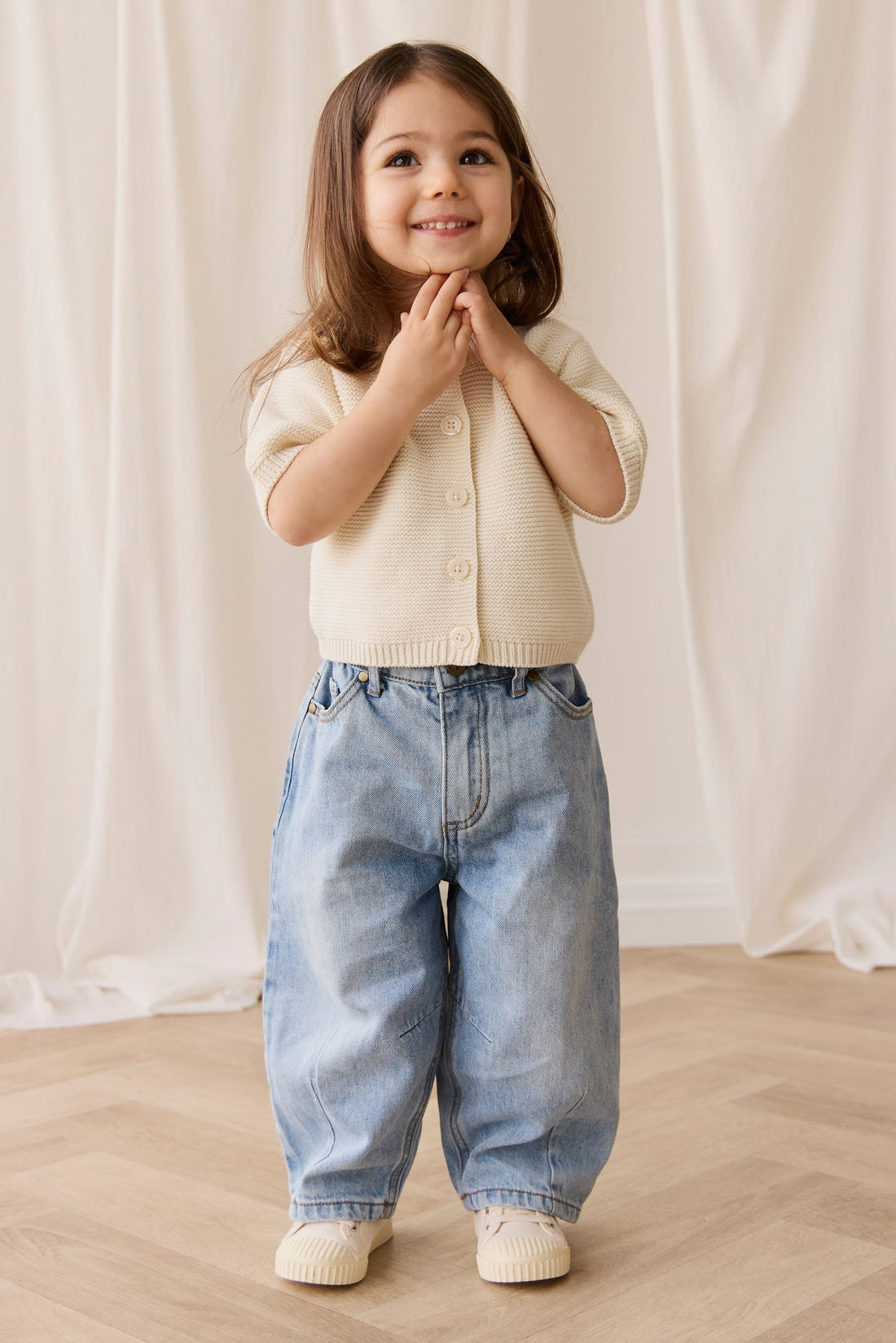 Fayette Top - Parchment Childrens Top from Jamie Kay Australia