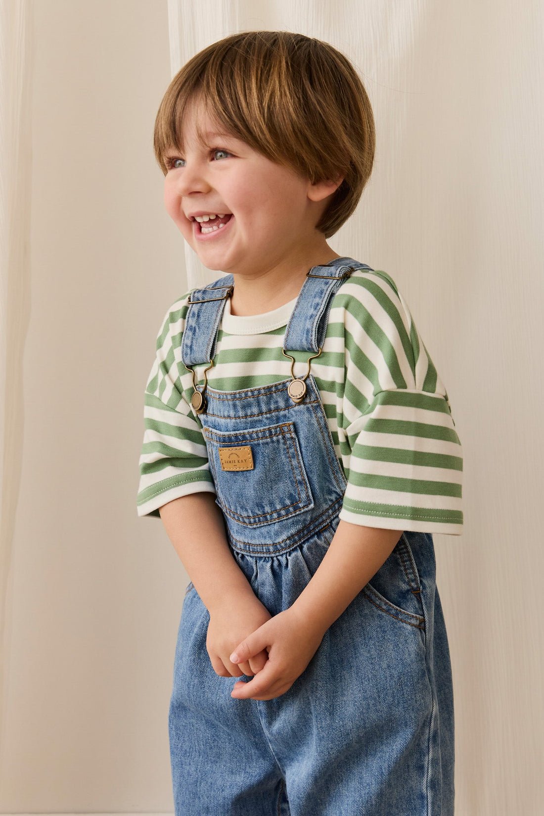 Cecil Overall - Vintage Denim Childrens Overall from Jamie Kay Australia