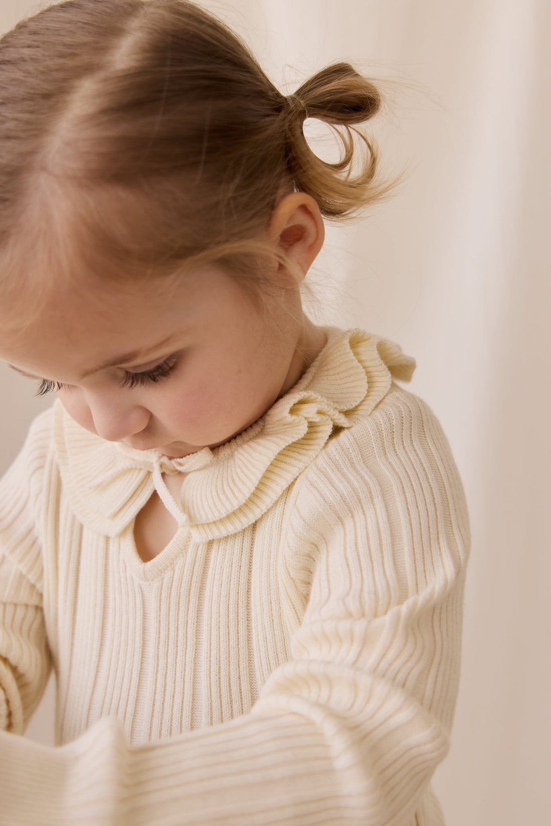 Lilah Jumper - Parchment Childrens Top from Jamie Kay Australia