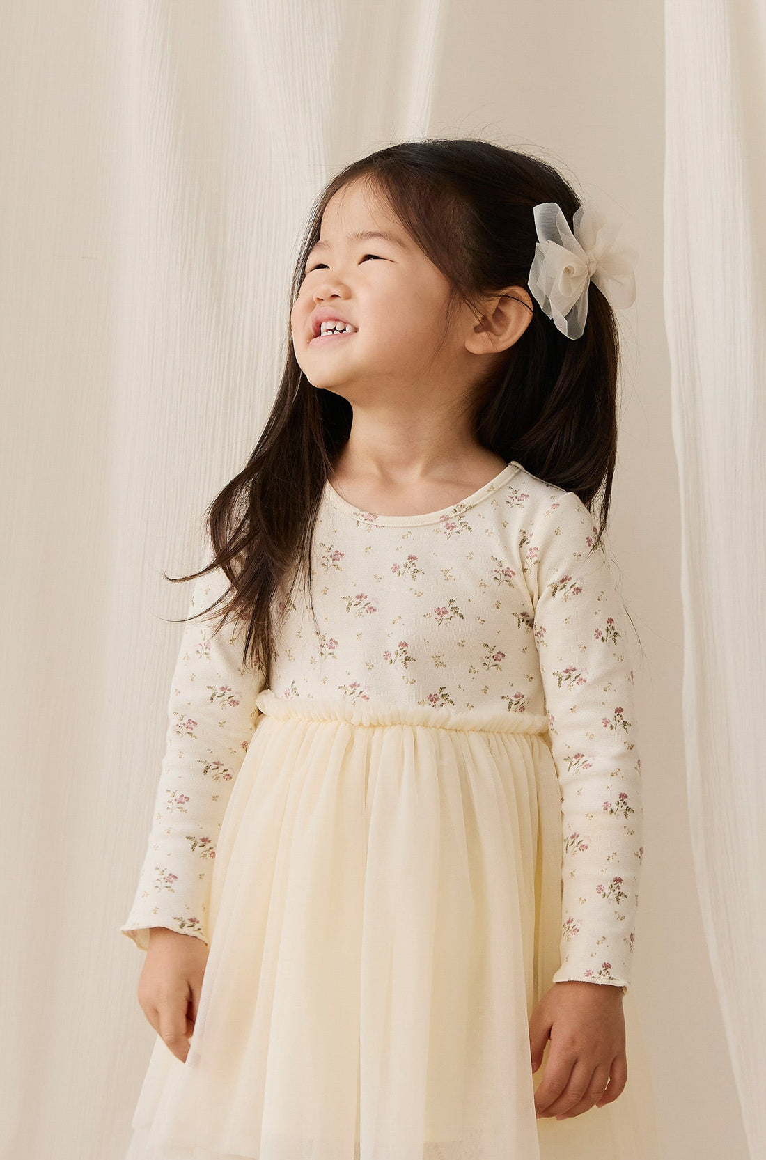 Anna Dress - Thelma Egret Childrens Dress from Jamie Kay Australia