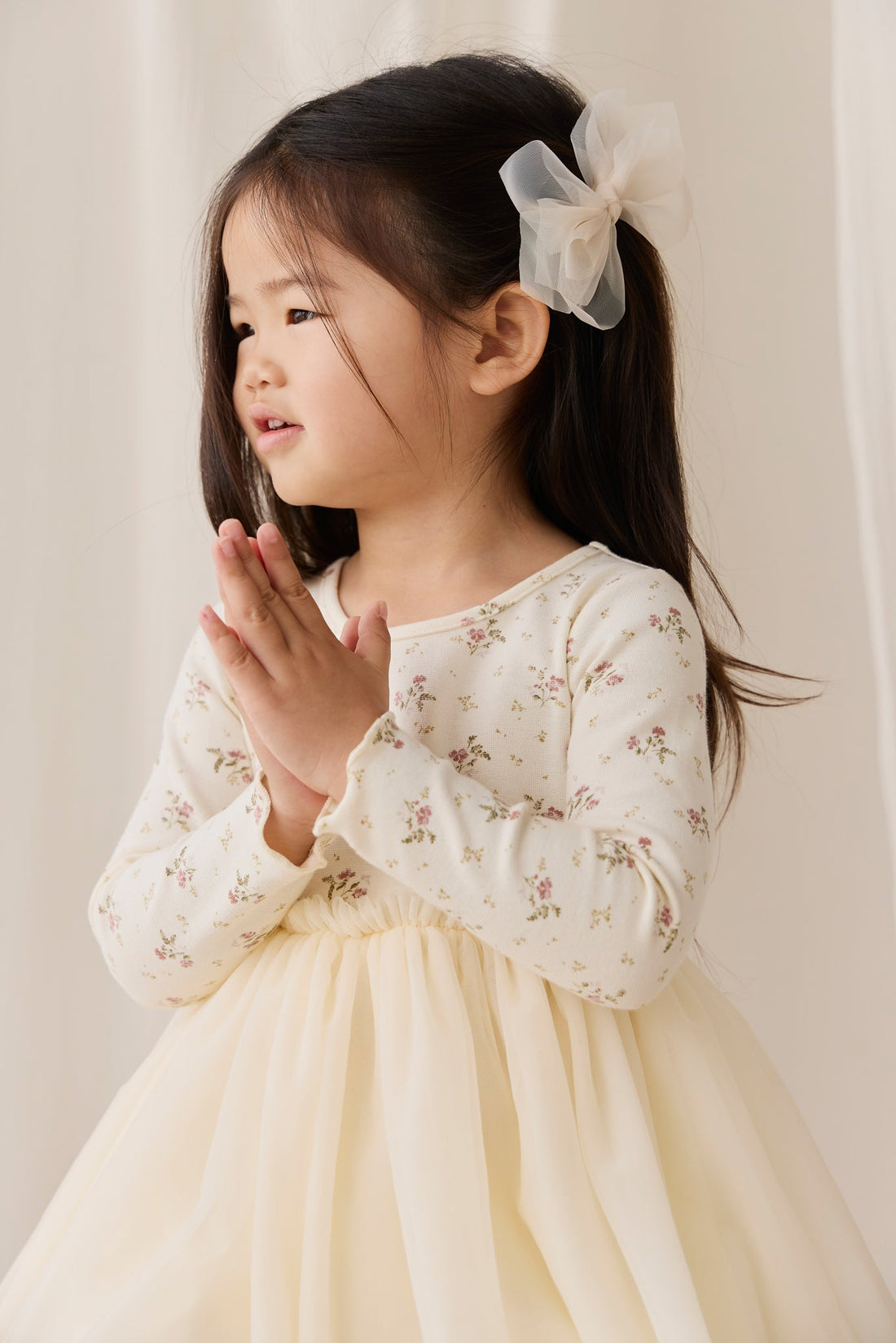 Anna Dress - Thelma Egret Childrens Dress from Jamie Kay Australia