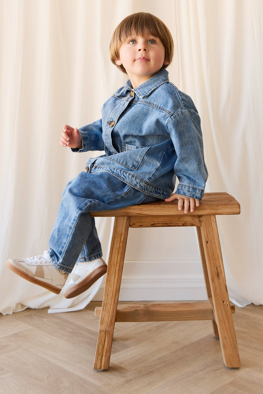 Rueben Pant - Vintage Denim Childrens Pant from Jamie Kay Australia