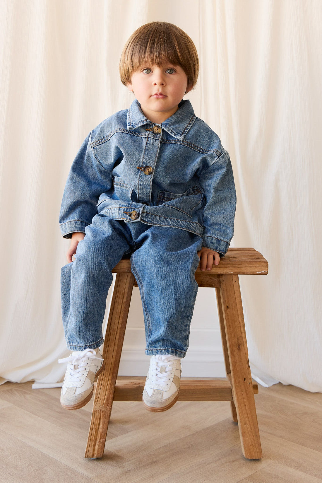 Rueben Pant - Vintage Denim Childrens Pant from Jamie Kay Australia