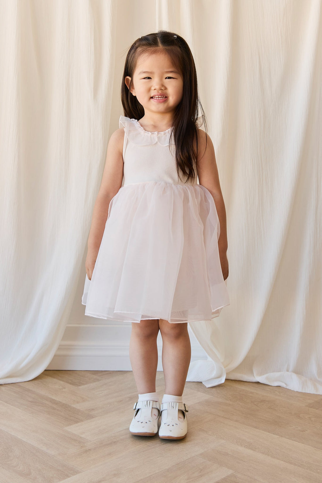 Adalyn Dress - Blushed Rose Childrens Dress from Jamie Kay Australia