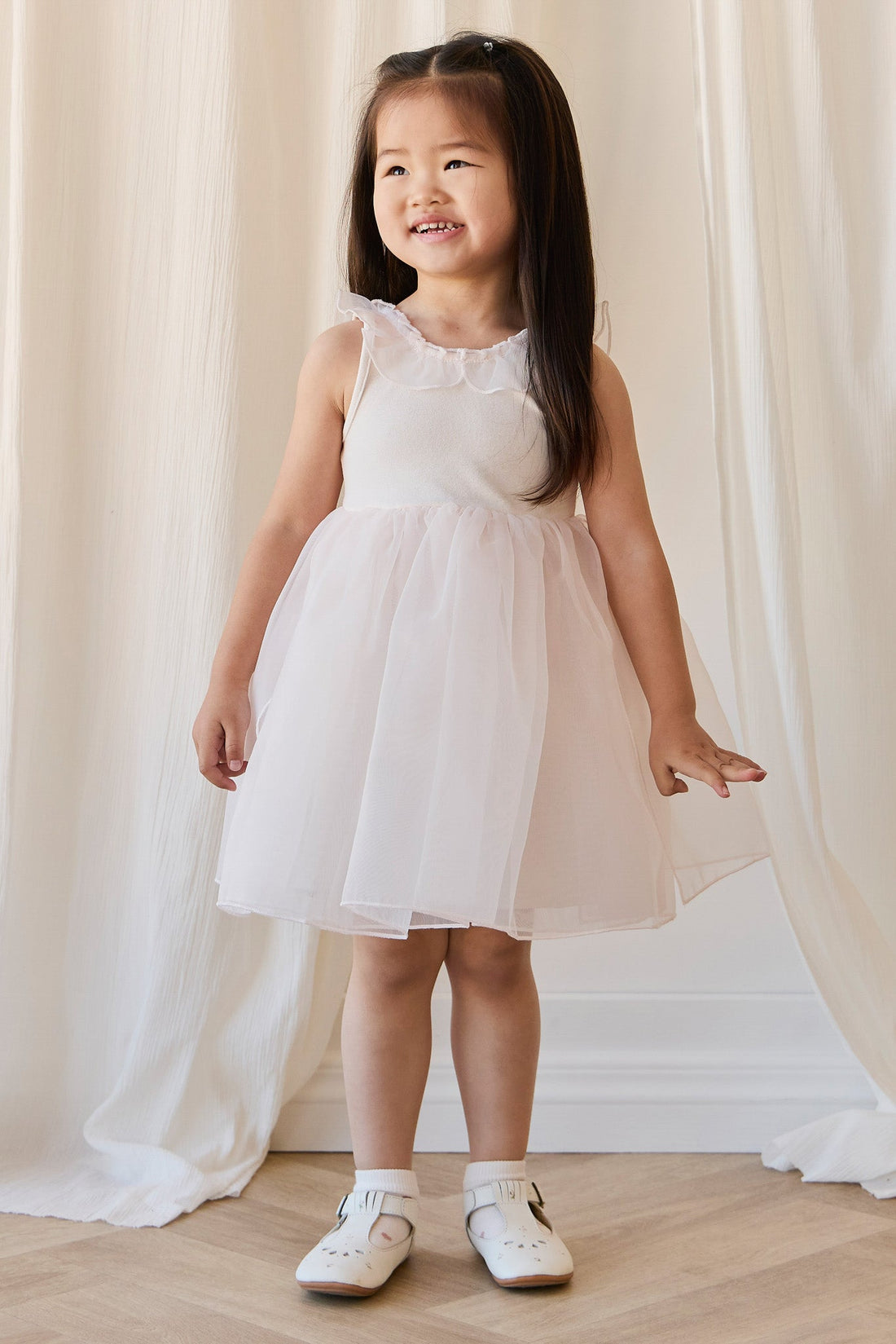 Adalyn Dress - Blushed Rose Childrens Dress from Jamie Kay Australia