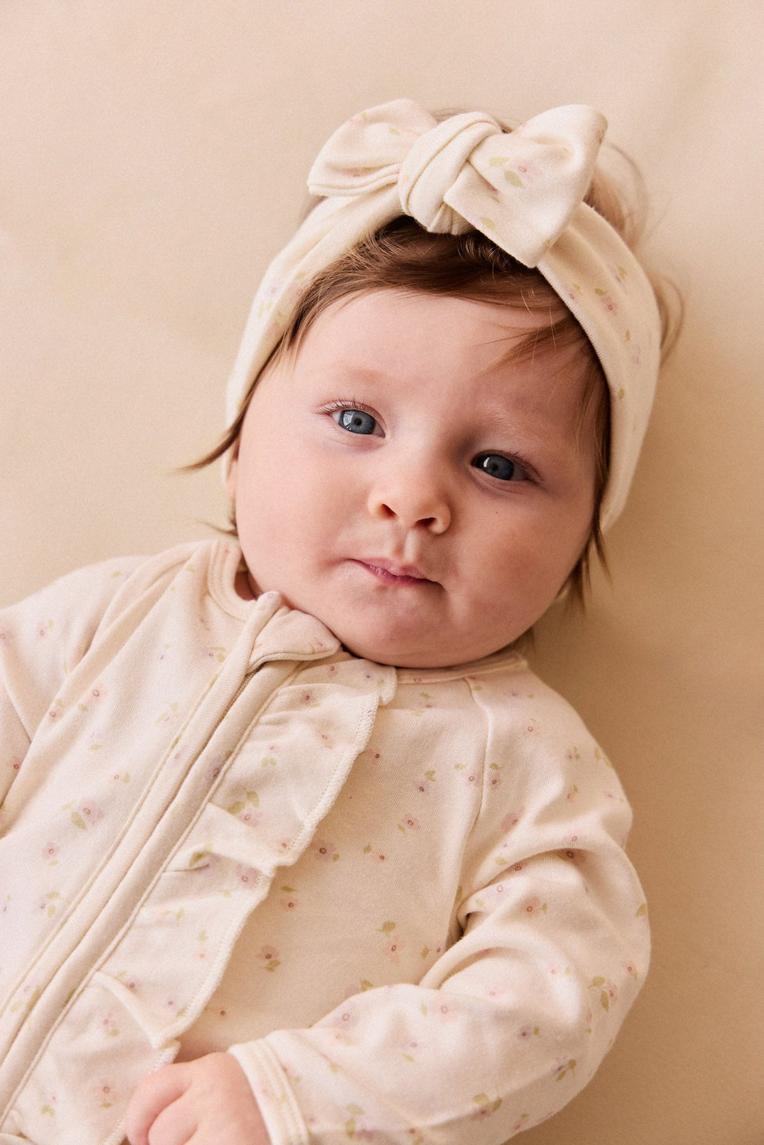 Organic Cotton Melanie Onepiece - Briella Whisper Childrens Onepiece from Jamie Kay Australia