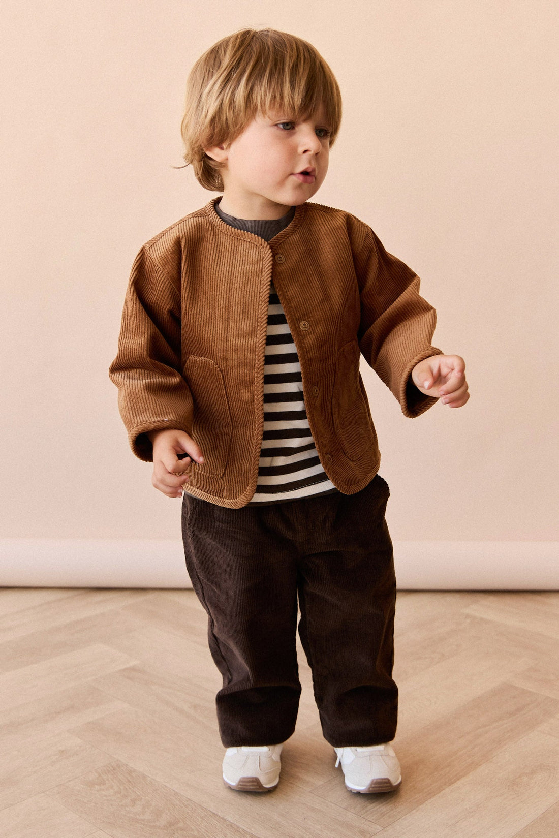 Romeo Pant - Dark Coffee Childrens Pant from Jamie Kay Australia