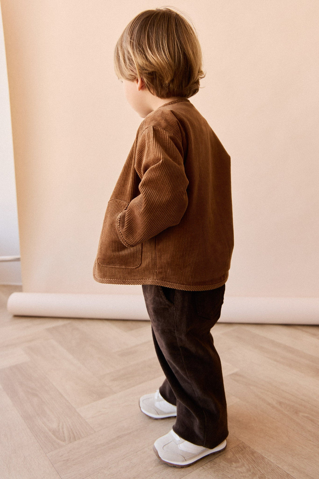 Romeo Pant - Dark Coffee Childrens Pant from Jamie Kay Australia