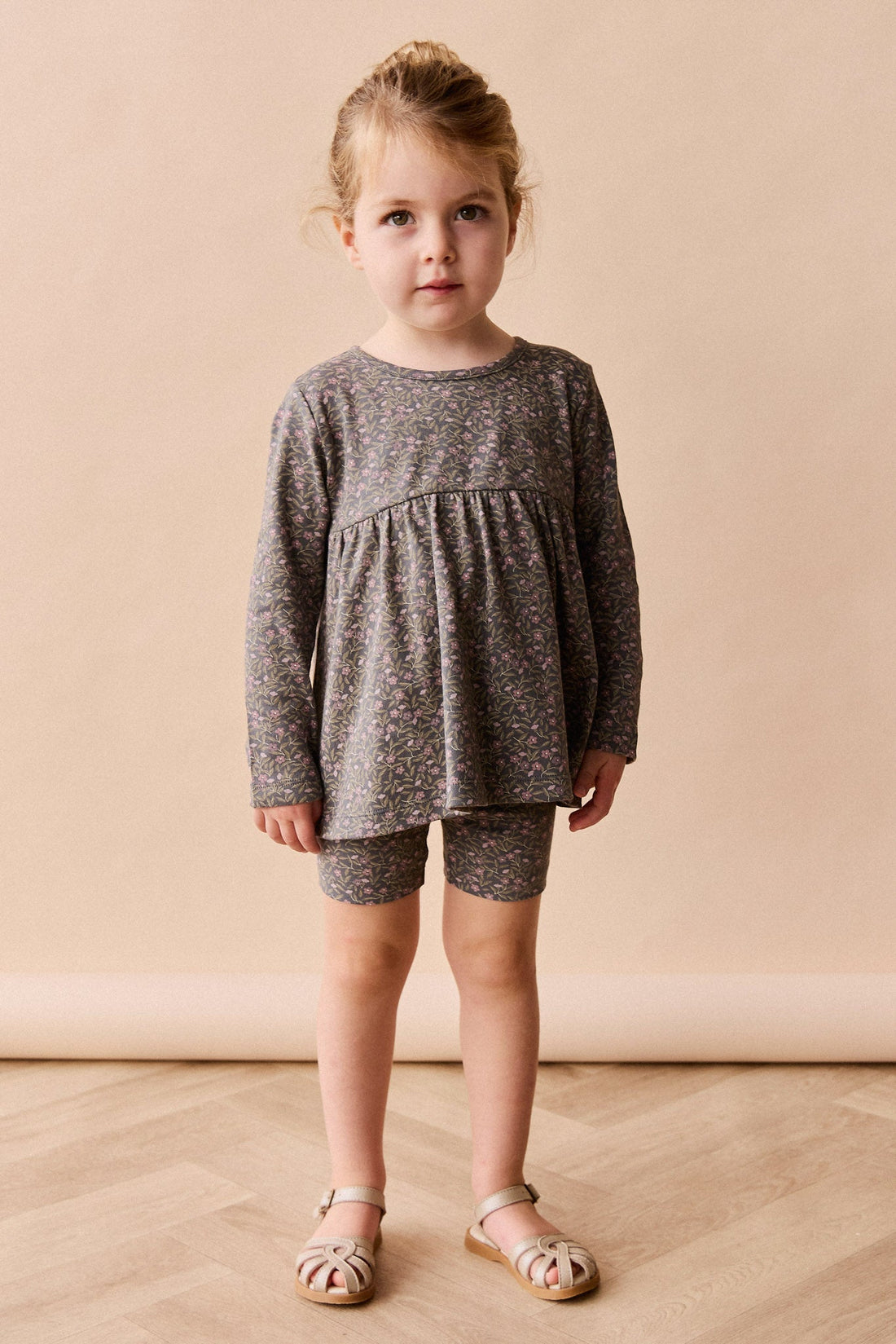Organic Cotton Everyday Bike Short - Phoebe Lava Childrens Short from Jamie Kay Australia
