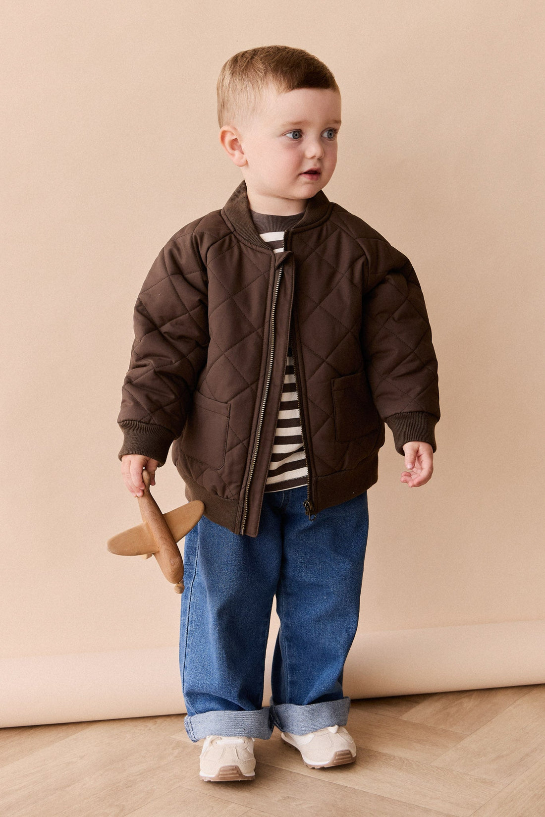 Cammy Jacket - Dark Coffee Childrens Jacket from Jamie Kay Australia