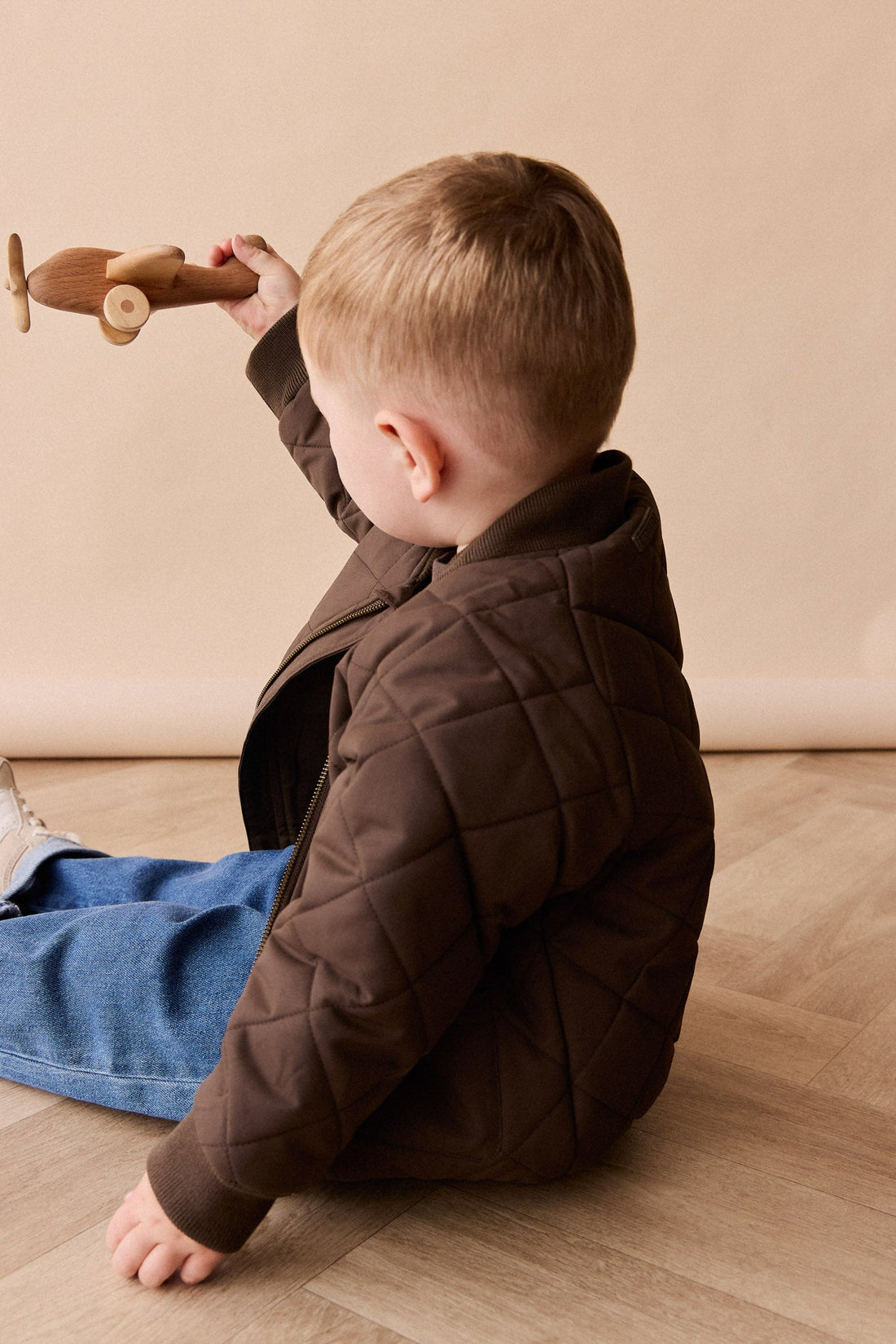 Cammy Jacket - Dark Coffee Childrens Jacket from Jamie Kay Australia