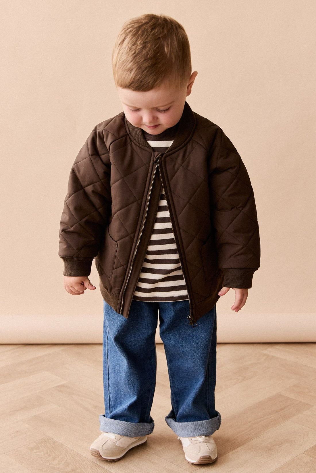 Cammy Jacket - Dark Coffee Childrens Jacket from Jamie Kay Australia