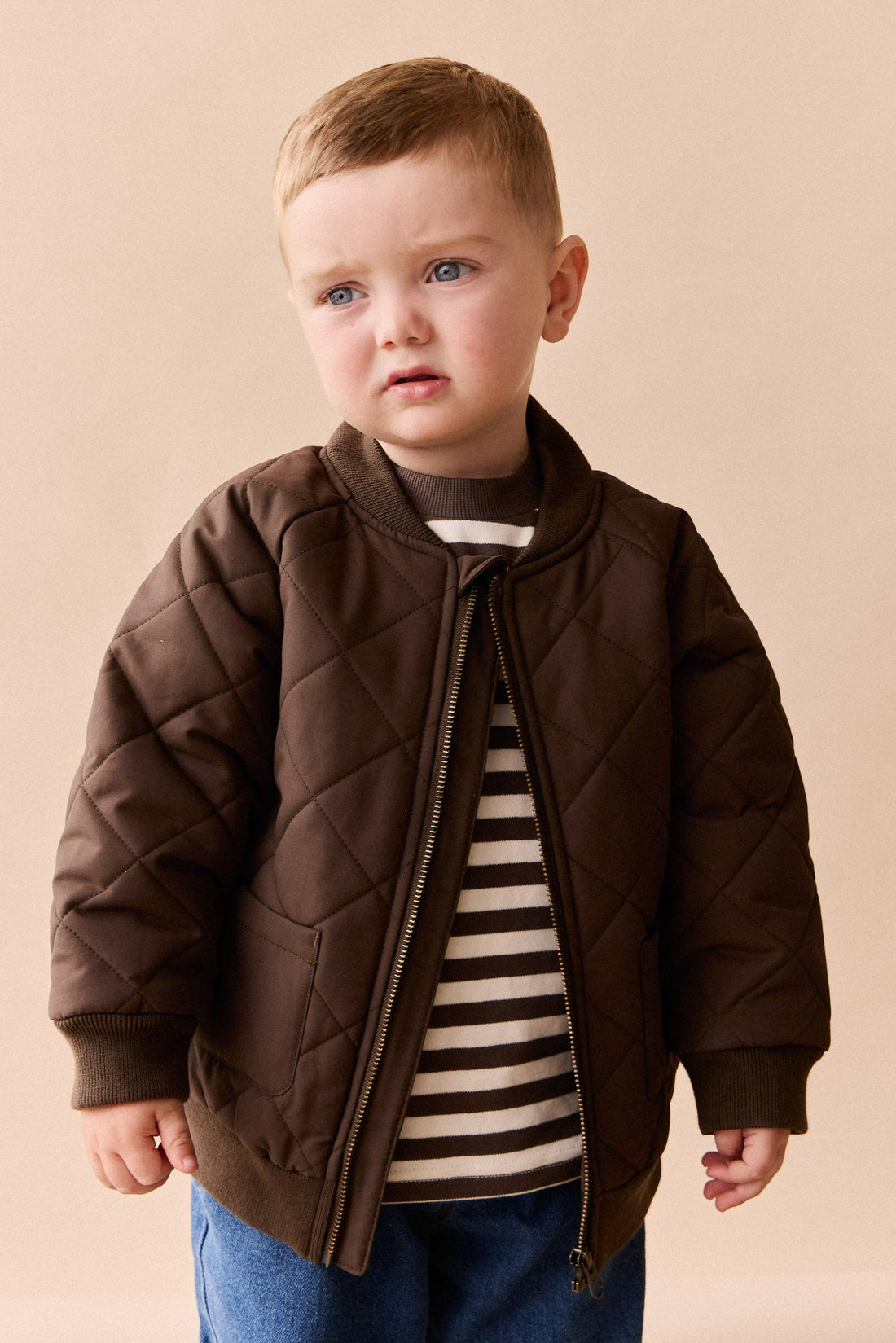 Cammy Jacket - Dark Coffee Childrens Jacket from Jamie Kay Australia