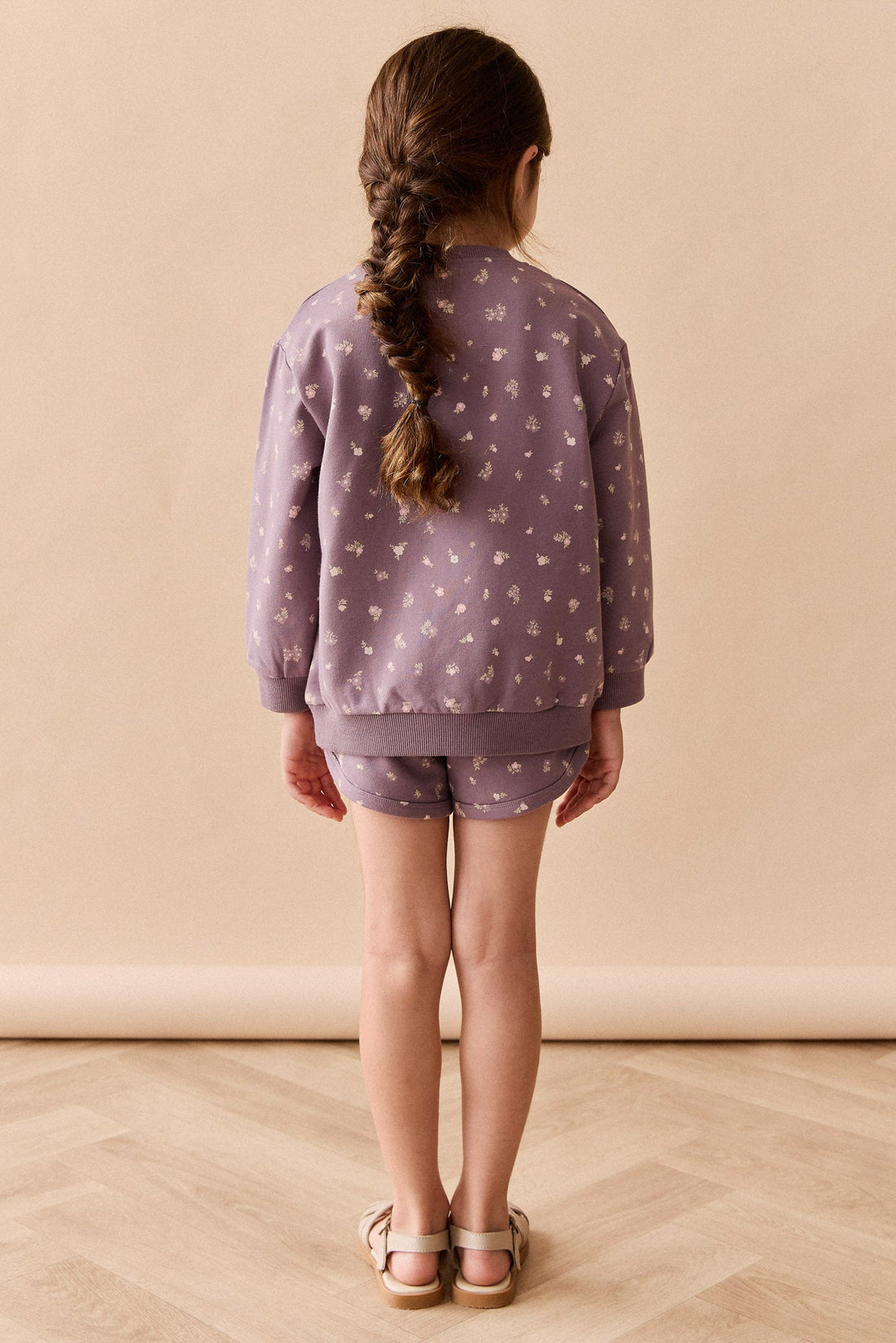 Organic Cotton Aubrey Sweatshirt - Polly Gray Ridge Childrens Sweatshirt from Jamie Kay Australia