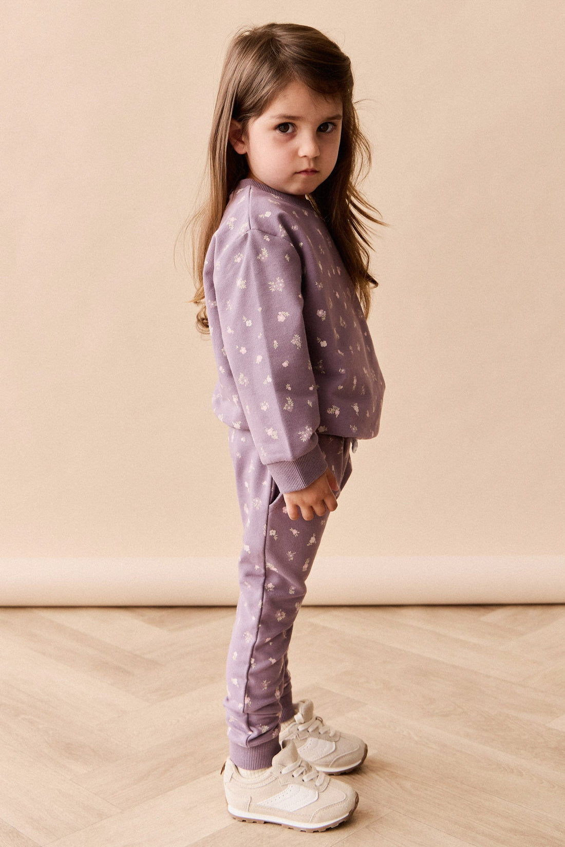 Organic Cotton Morgan Track Pant - Polly Gray Ridge Childrens from Jamie Kay Australia