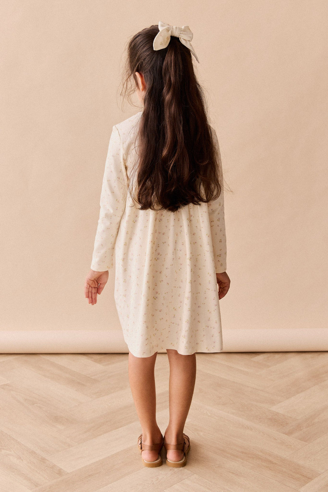 Organic Cotton Bridget Dress - Briella Whisper Childrens Dress from Jamie Kay Australia