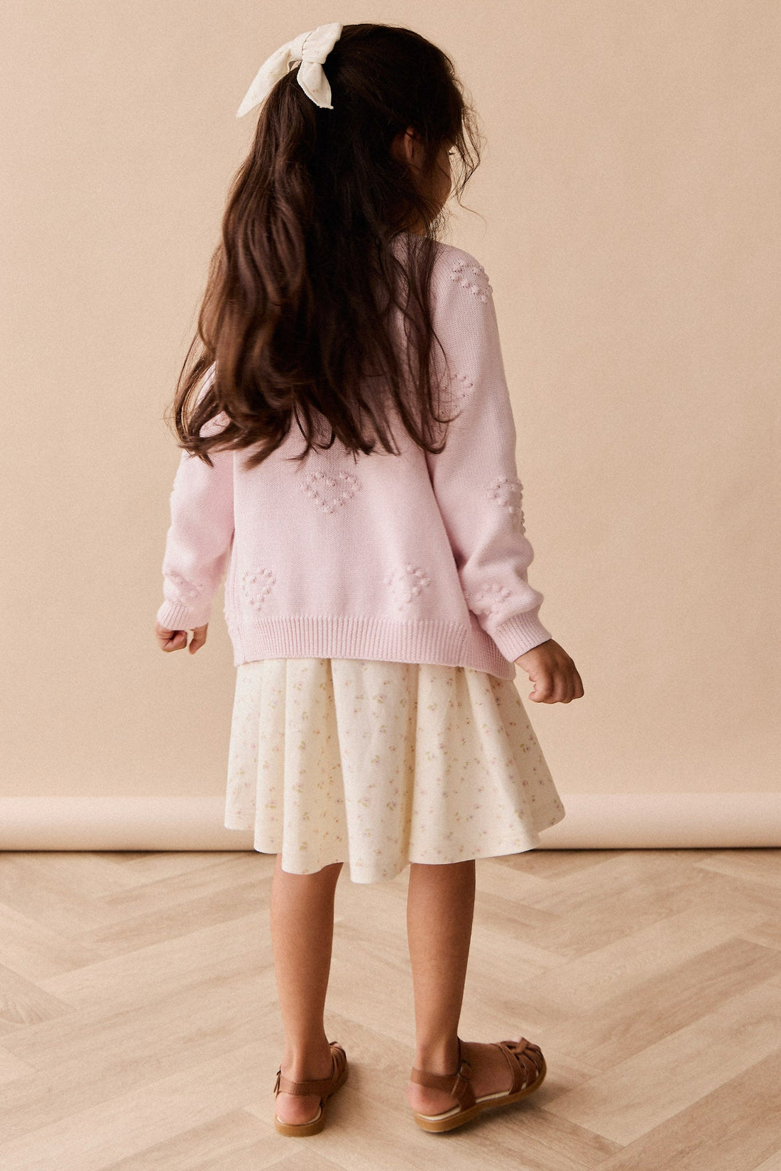 Organic Cotton Samantha Dress - Briella Whisper Childrens Dress from Jamie Kay Australia