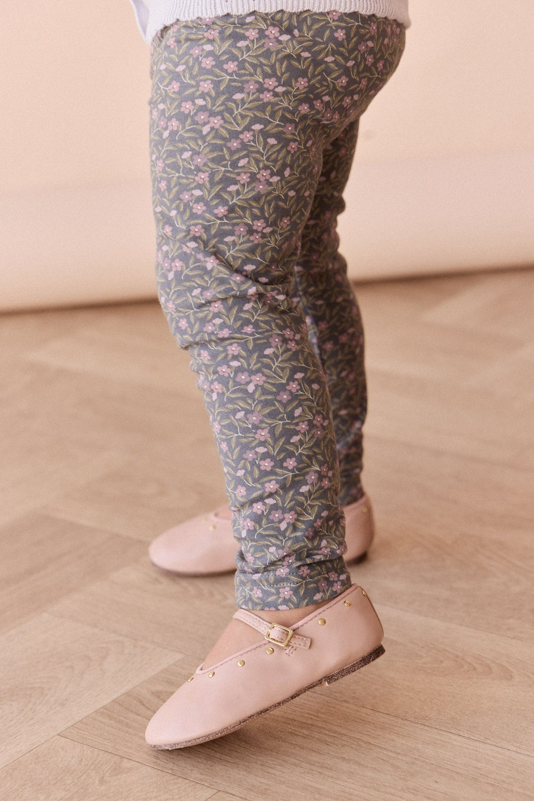 Organic Cotton Everyday Legging - Phoebe Lava Childrens Legging from Jamie Kay Australia