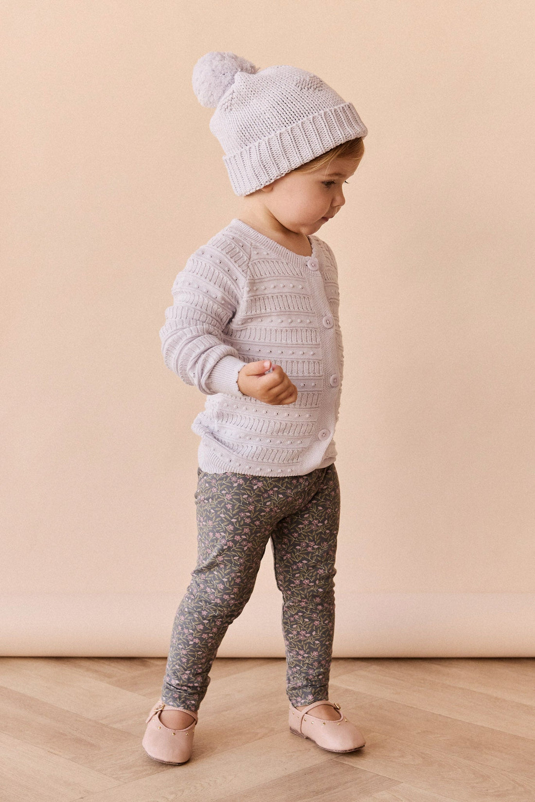 Organic Cotton Everyday Legging - Phoebe Lava Childrens Legging from Jamie Kay Australia