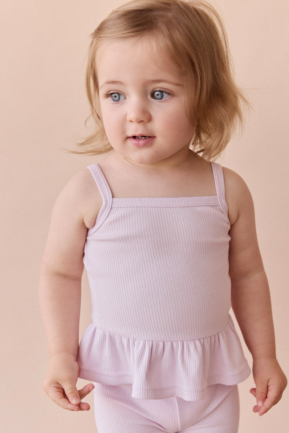 Organic Cotton Fine Rib Lillian Top - Popsicle Childrens Top from Jamie Kay Australia