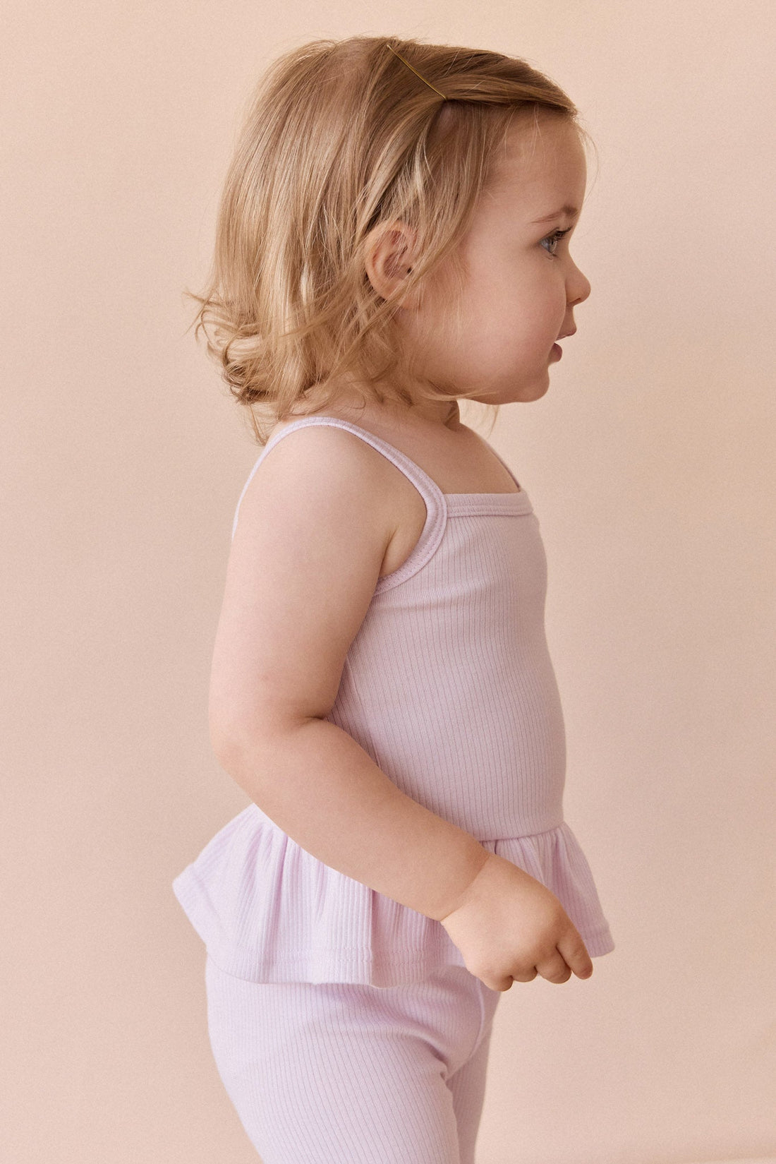 Organic Cotton Fine Rib Lillian Top - Popsicle Childrens Top from Jamie Kay Australia
