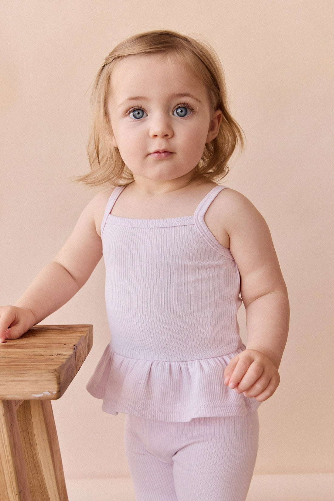 Organic Cotton Fine Rib Lillian Top - Popsicle Childrens Top from Jamie Kay Australia