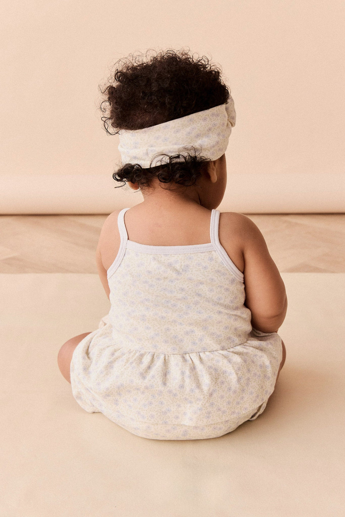 Organic Cotton Meadow Singlet - Emmy Lilac Childrens Singlet from Jamie Kay Australia