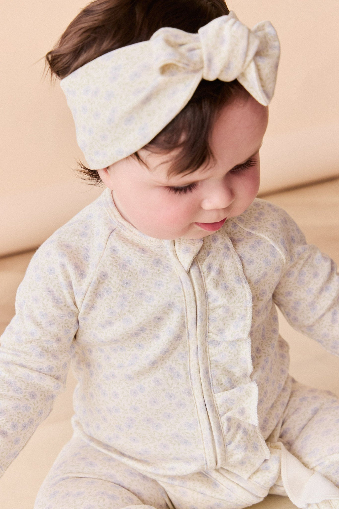 Organic Cotton Melanie Onepiece - Emmy Lilac Childrens Onepiece from Jamie Kay Australia